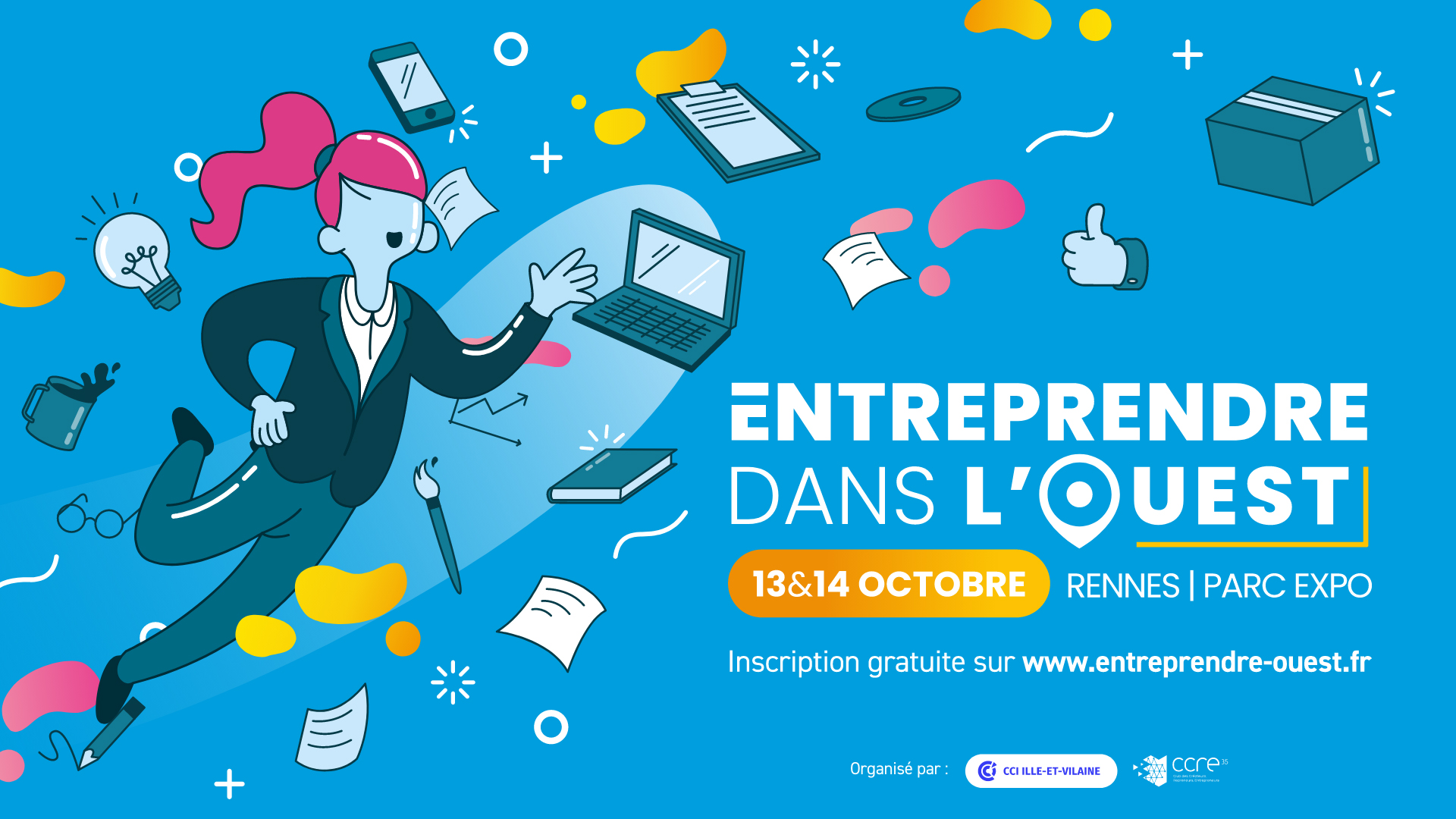 Entrepreneurship in the West logo